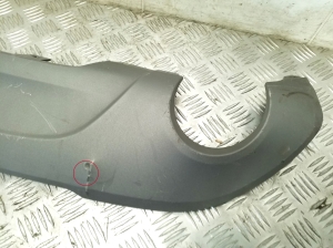BMW X1 F48 (2015–2022) Rear bumper lower spoiler 51127332324 - 5