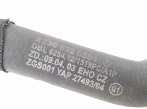 Mercedes Benz SL-Class 230 (2001–2012) Wasserschlauch Kühler A2308326594 - 3
