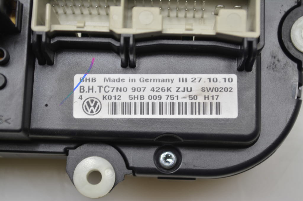 VOLKSWAGEN Passat B7 (2010-2015) Climate  Control Unit 7N0907426K 25820902