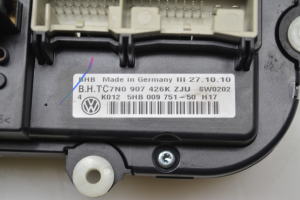 Volkswagen Passat B7 (2010–2014) Heater control panel 7N0907426K - 2