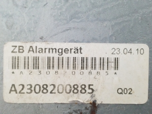Mercedes Benz SL-Class 230 (2001–2012) Sonstiger Halter A2308200885 - 3