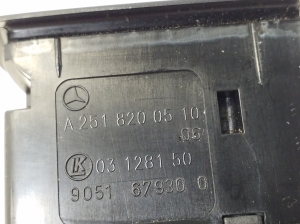 Mercedes Benz GL-Class 164 (2006–2012) Rear side door window switch A2518200510 - 2