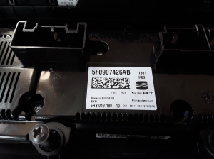 Seat Leon (2012–2026) Heater control panel 5F0907426AB - 3