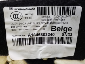 Mercedes Benz GL-Class 164 (2006–2012) Interior carpet A1646803240 - 4