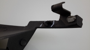 Mercedes Benz A-Class 169 (2004–2012) Front bumper inner frame A1698850663 - 5