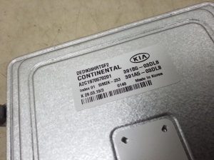 Kia Niro (2016–2022) Motorsteuergerät 391B503DL8 - 4