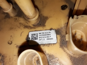 AUDI A4 B8 (2007–2016) Kütusepump paagis 8K0919050P - 2