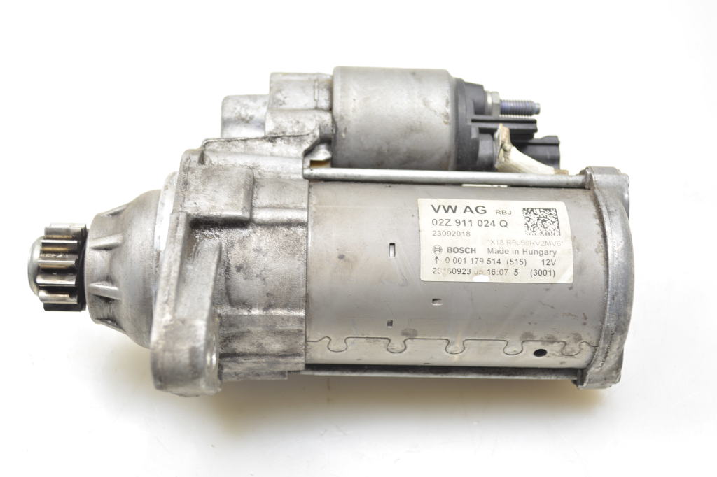 VOLKSWAGEN Golf 7 generation (2012-2024) Starter Motor 02Z911024Q 25812282