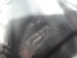 AUDI A6 C8 (2018–2025) Hitzeschutzblech Schalldämpfer 0DK301325B - 2