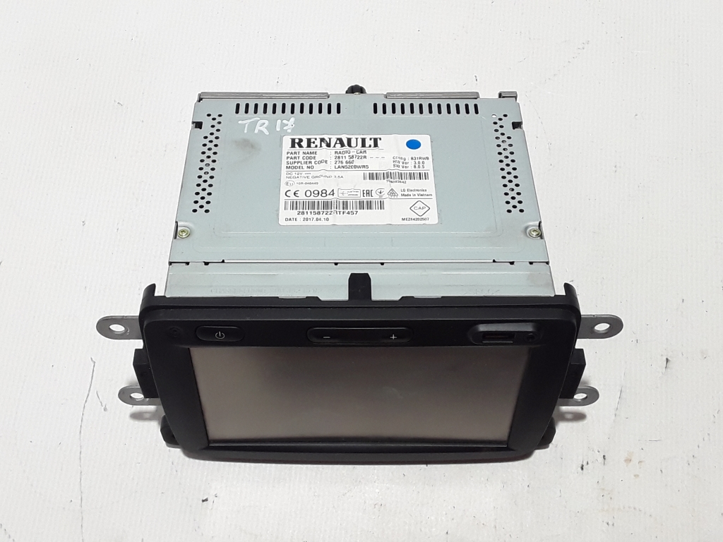 RENAULT Trafic 3 generation (2014-2023) Music Player With GPS 281158722R 21715517