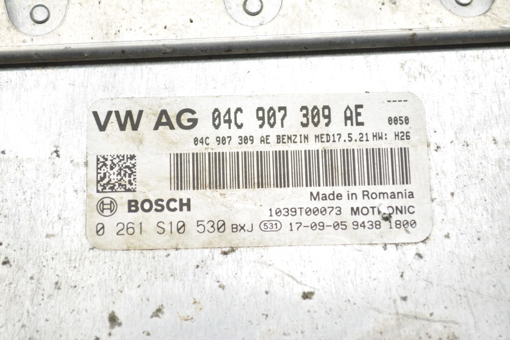 VOLKSWAGEN Golf 7 generation (2012-2024) Motorstyrenhet ECU 04C907309AE 25126407