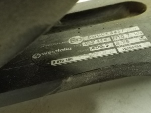 BMW 3 SERIES G20 (2018–2026) Sakabes āķis 6879160 - 6