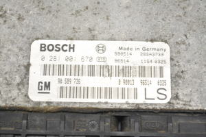 Opel Astra F (1991–2002) Motorsteuergerät 90589736 - 3