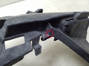Mercedes Benz E-Class W213 (2017–2026) Front bumper inner frame A2138851165 - 4