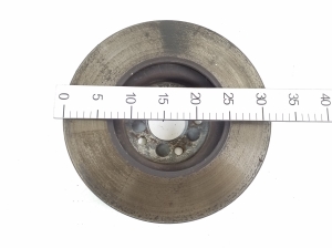 Mercedes Benz C-Class 204 (2007–2014) Front brake disc A0004211212 - 3