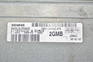 Ford C-MAX (2003–2010) Engine control unit 7M5112A650AFB - 3