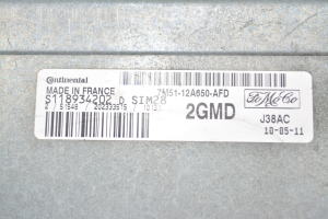 Ford Focus (2004–2011) Calculateur moteur 7M5112A650AFD - 2
