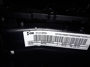 FIAT Doblo (2010–2026) Stūres drošības spilvens 34121858A - 2
