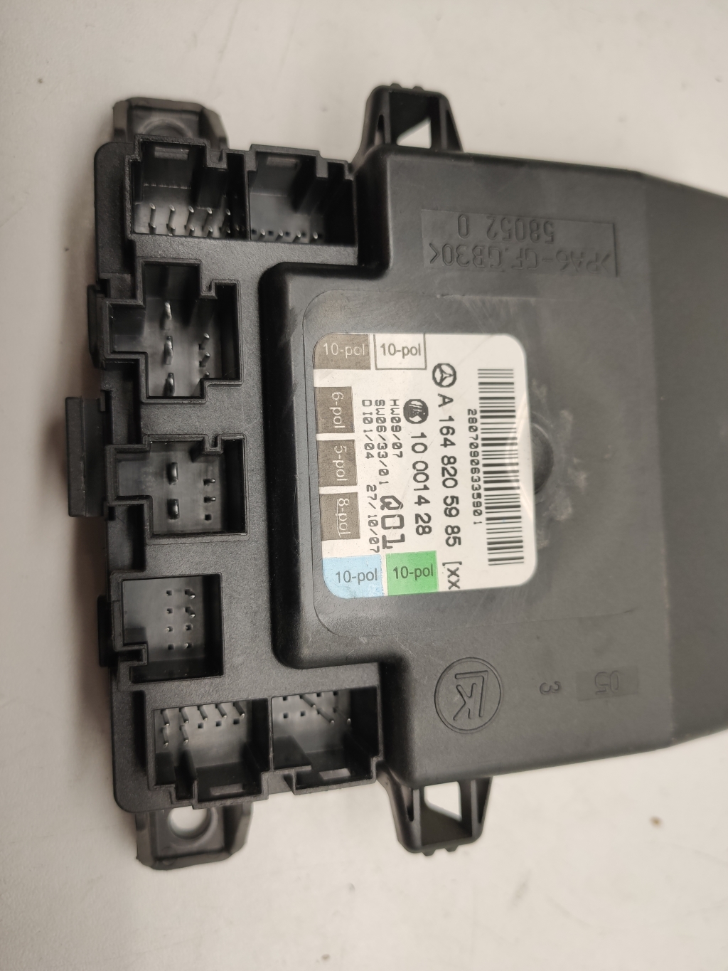 MERCEDES-BENZ M-Class W164 (2005-2011) Front Right Door Control Unit A1648205985 21686725