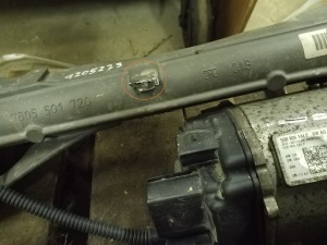 Volkswagen Golf VII (2012–2026) Steering rack 5Q1423051AE - 4