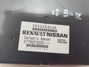 RENAULT Zoe (2012–2026) Control unit 285259404R - 2