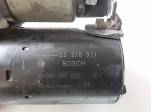 Opel Zafira C (2011–2026) Starter 55578921 - 2