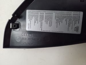 AUDI A4 B7 (2004–2008) Kaitsmeploki eesmine kate 8E0857085C - 3