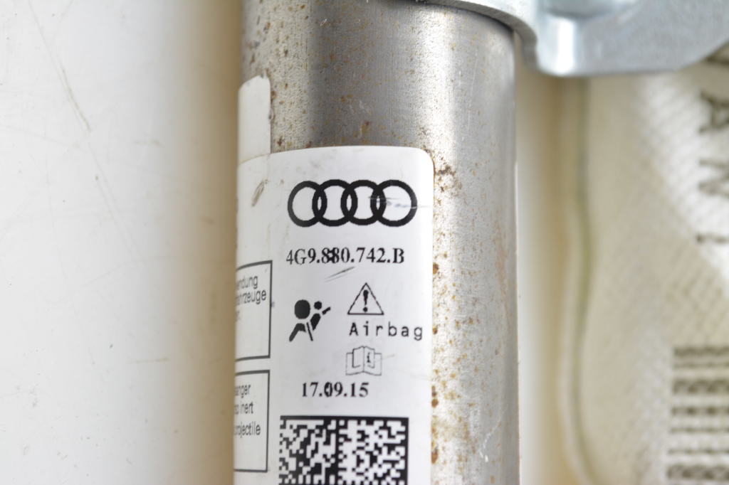 AUDI A6 C7/4G (2010-2020) Права бічна подушка безпеки SRS даху 4G9880742B 25812115