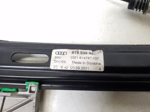 AUDI S5 8T3 (2007–2016) Rear side door window regulator 8T8839461 - 2