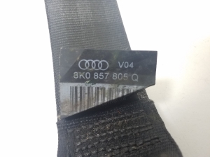 AUDI S5 8T3 (2007–2016) Rear seat belt 8K0857805Q - 3
