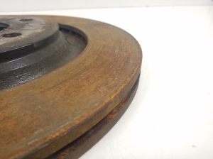 AUDI S5 8T3 (2007–2016) Rear brake disc 8W0615601K - 3