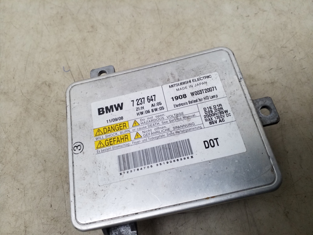 BMW 3 Series E90/E91/E92/E93 (2004-2013) Xenon Light Control Unit 7237647 24989236