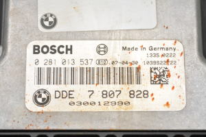 BMW 1 SERIES E87 (2003–2012) Motorsteuergerät 7807828 - 3