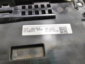 Citroen DS4 (2011–2018) Heater control panel 9670466180 - 5