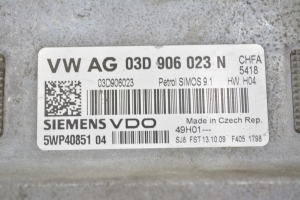 Skoda Fabia MK 2 (2007–2014) Calculateur moteur 03D906023N - 3