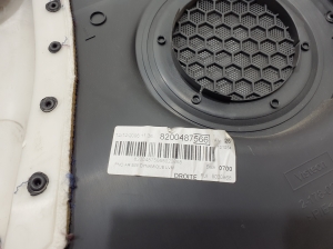RENAULT Clio III (2005–2012) Verkleidung Tür hinten 8200487566 - 3