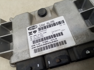 Citroen C5 I (2001–2008) Motorsteuergerät 9653962780 - 3