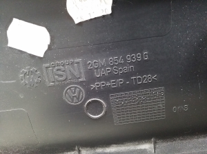 Volkswagen T-Cross (2019–2026) Esiukse liist 2GM854939G - 5