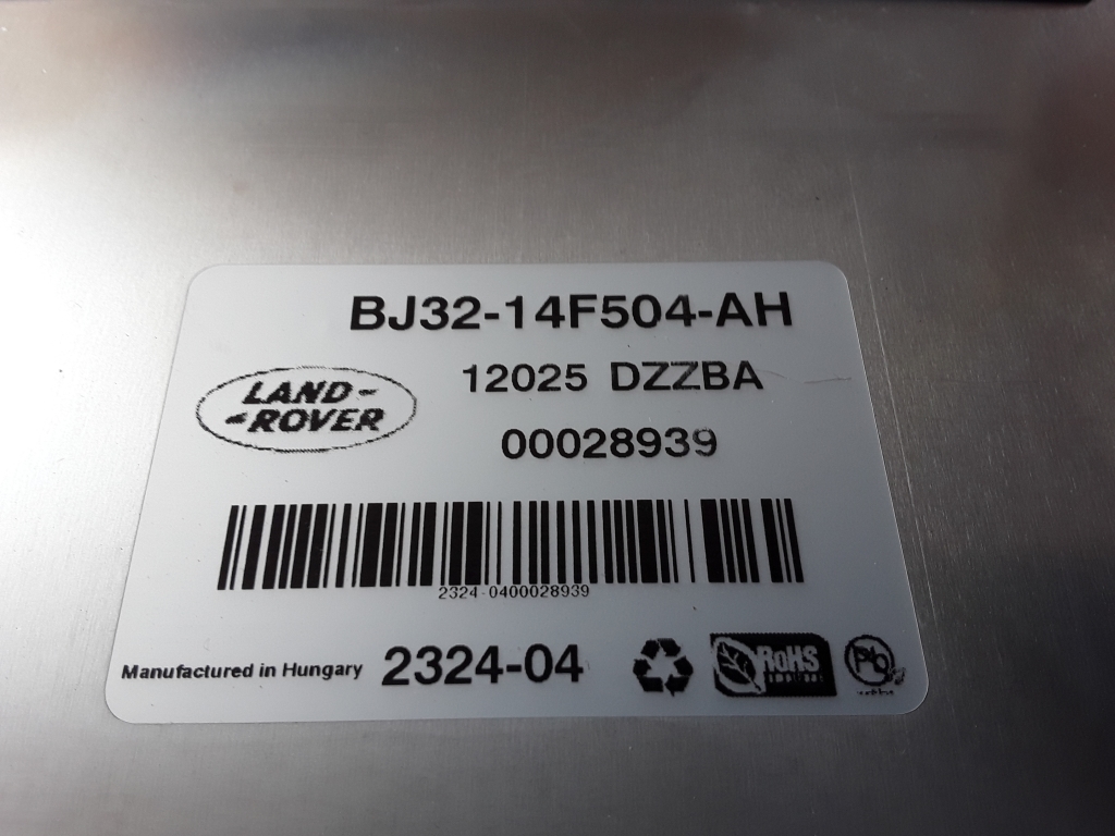 LAND ROVER Range Rover Evoque L538 (1 gen) (2011-2020) Kiti valdymo blokai BJ3214F504AH 22582526