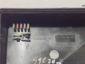  Fuse box housing under the hood 