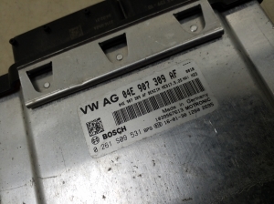 Volkswagen Polo V (2009–2017) Motora vadības bloks 04E907309AF - 3