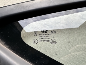 Hyundai ix35 (2009–2015) Seitenscheibe hinten (Karosserie) 878202S000 - 2
