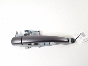 Front door external opening handle and its details