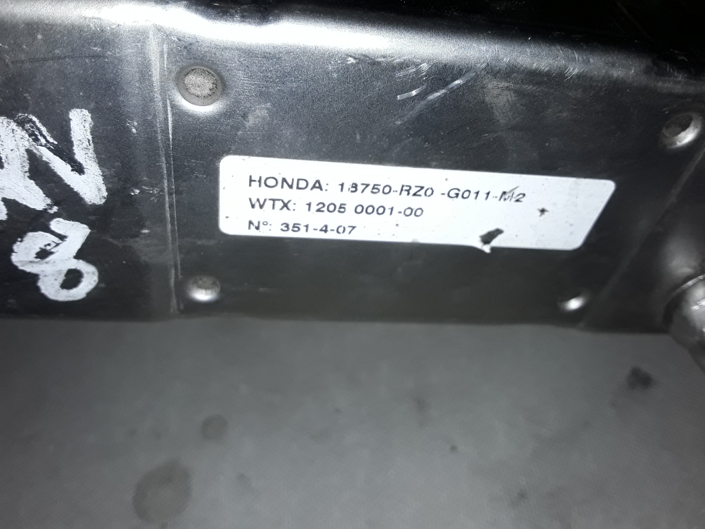 HONDA CR-V 5 generation (2016-2023) EGR-kjøler 18750RZ0G011, 18750RZ0 22582371