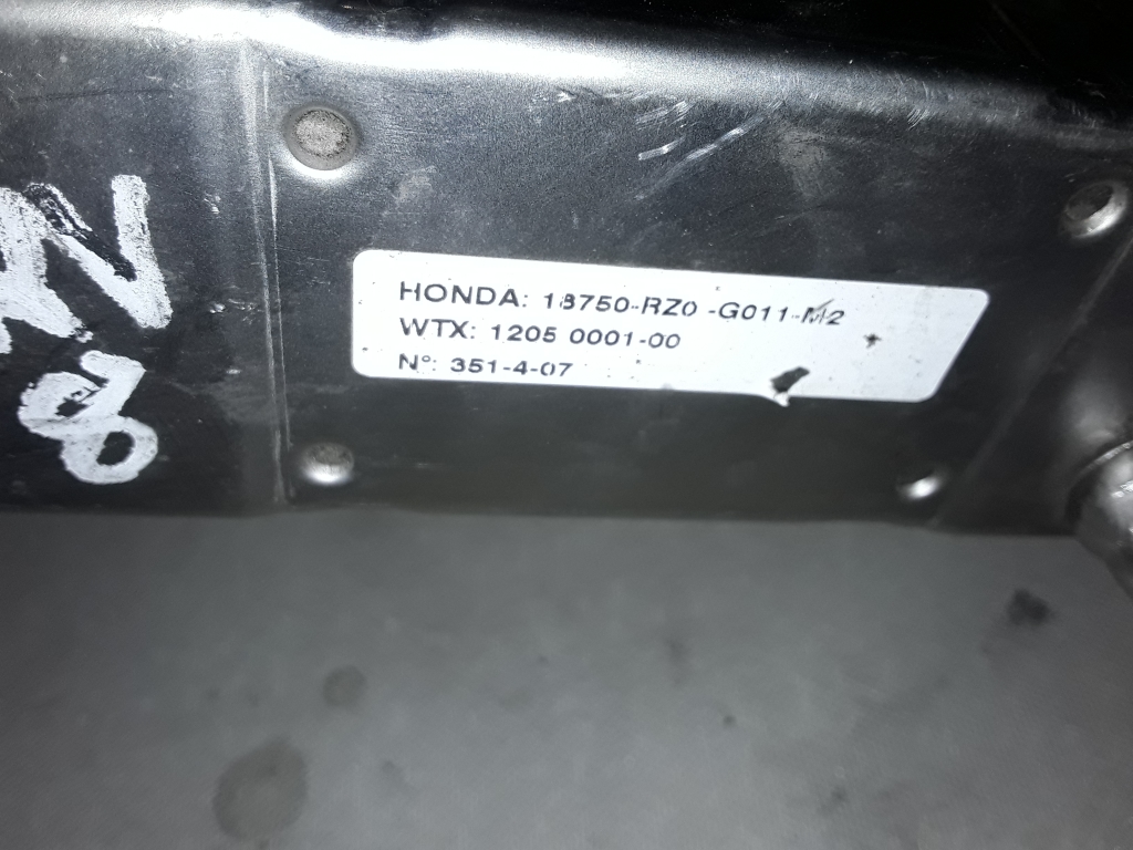 HONDA CR-V 5 generation (2016-2023) EGR køler 18750RZ0G011,18750RZ0 22582371