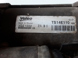 Citroen Berlingo (2008–2018) Anlasser 9688268480 - 3