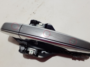 Land Rover Discovery Sport (2014–2026) Rear side door exterior handle and its parts - 2