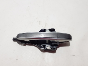   Rear side door exterior handle and its parts  -  