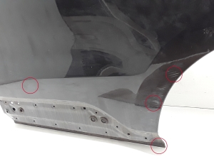 RENAULT Espace V (2014–2026) Rear side doors 821019868R - 2