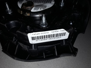 Kia ceed (2006–2012) Fahrerairbag 1H56901010 - 2